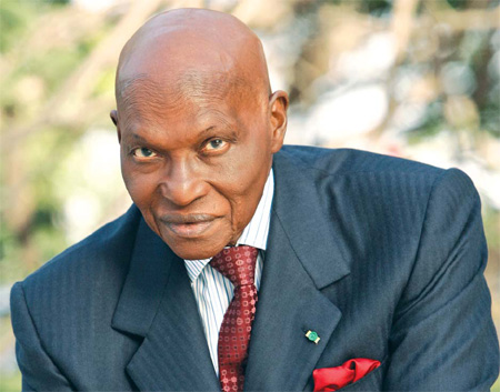 President of Senegal Abdoulaye Wade