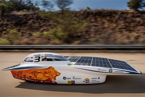 Driving SA on solar power