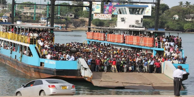 Kenya to build a floating bridge for pedestrians in Likoni, Mombasa ...